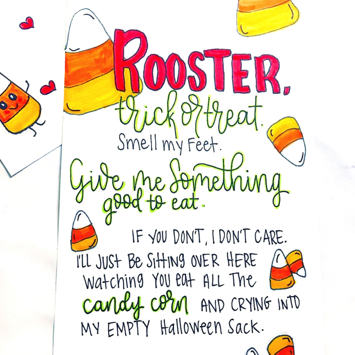 64 Funny Halloween Card Messages To Send Punkpost
