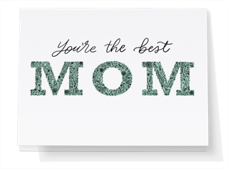 Mom Birthday Card Coolest Mom! – TinyBeeCards