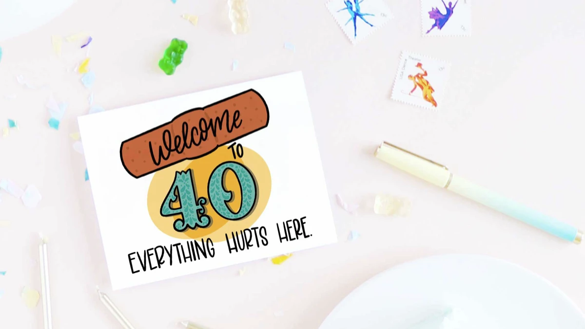 What to Write in a 40th Birthday Card | Punkpost