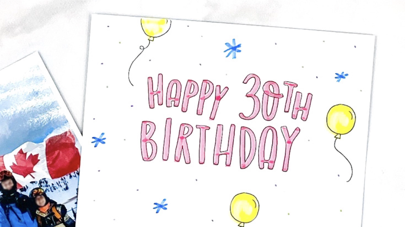 80 Ideas for What to Write in 30th Birthday Cards