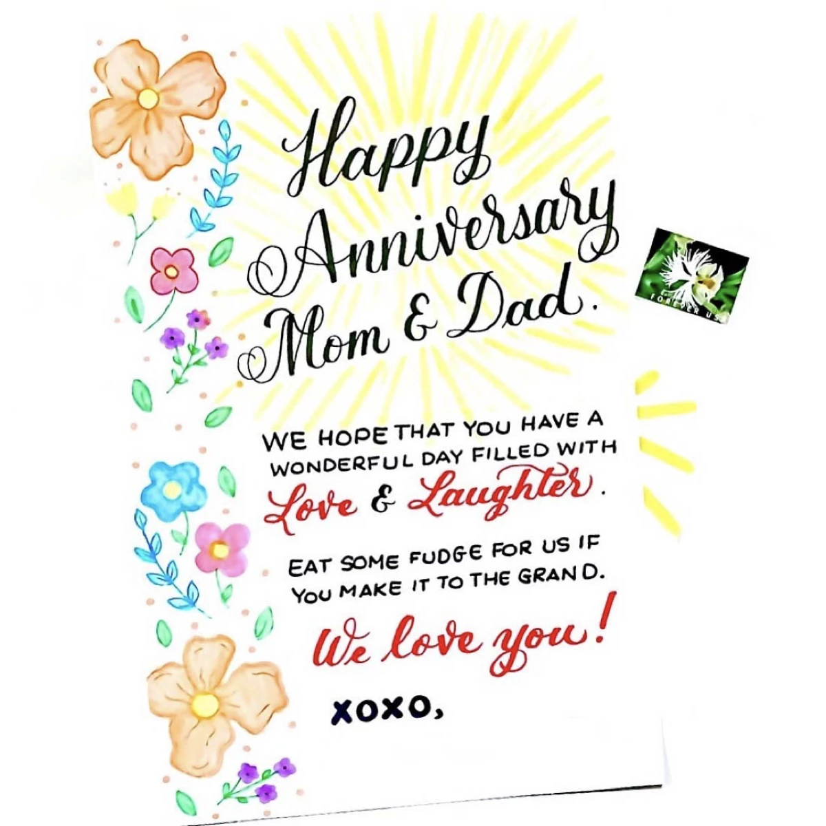 Personalised Mom and Dad 55 Happily Married Love Plaque | 55th Anniversary  Gift – MadeAt94